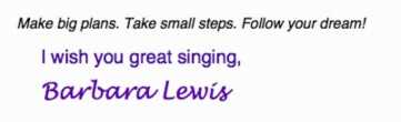 Barbara Lewis Music
