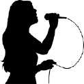 girl with mic